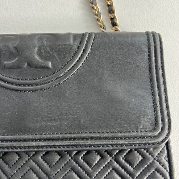 Tory Burch Convertible Shoulder Bag Fleming Convertible Quilted - Picture 7 of 16